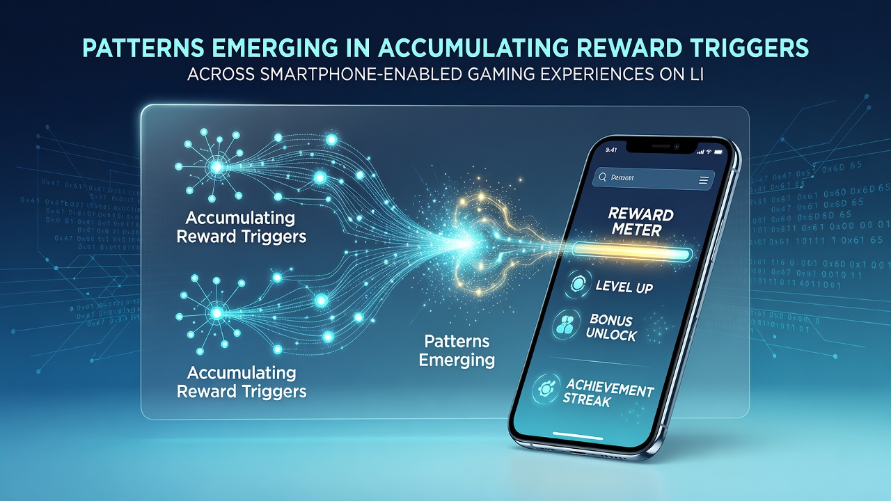 Data visualization of reward trigger frequency across mobile gaming sessions